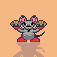 Mouser from SMB2 serving explosive π