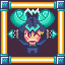 Animated Icon of @Maki_ofthestars' take on W. Waltz from Megaman